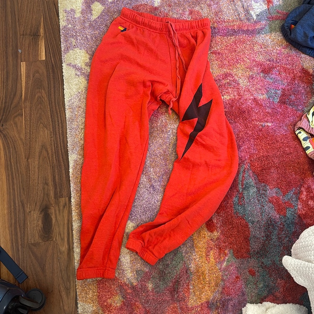 never worn aviator nation sweatpants